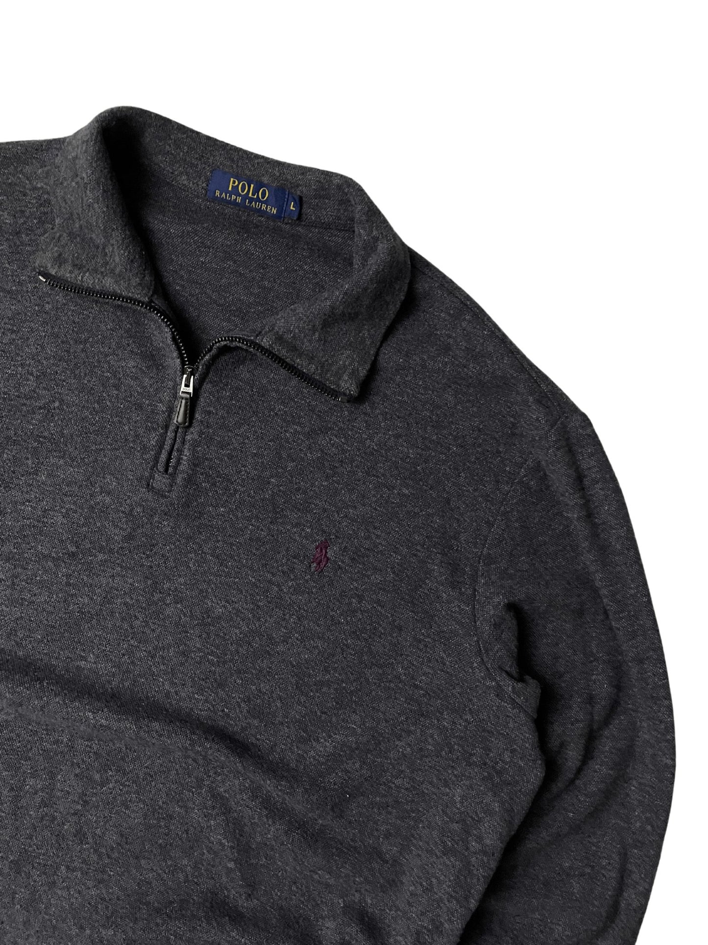 Ralph Lauren 1/4 - Zip Pullover (L) - Classic Charms
