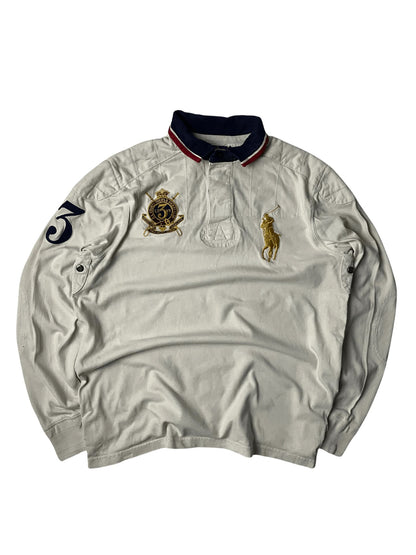 Ralph Lauren Langarm Poloshirt (L) - Classic Charms