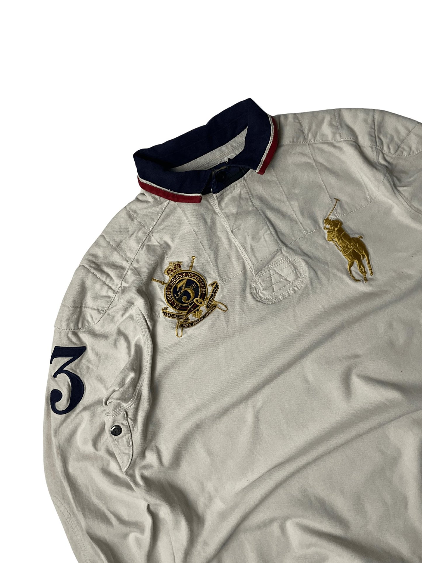 Ralph Lauren Langarm Poloshirt (L) - Classic Charms