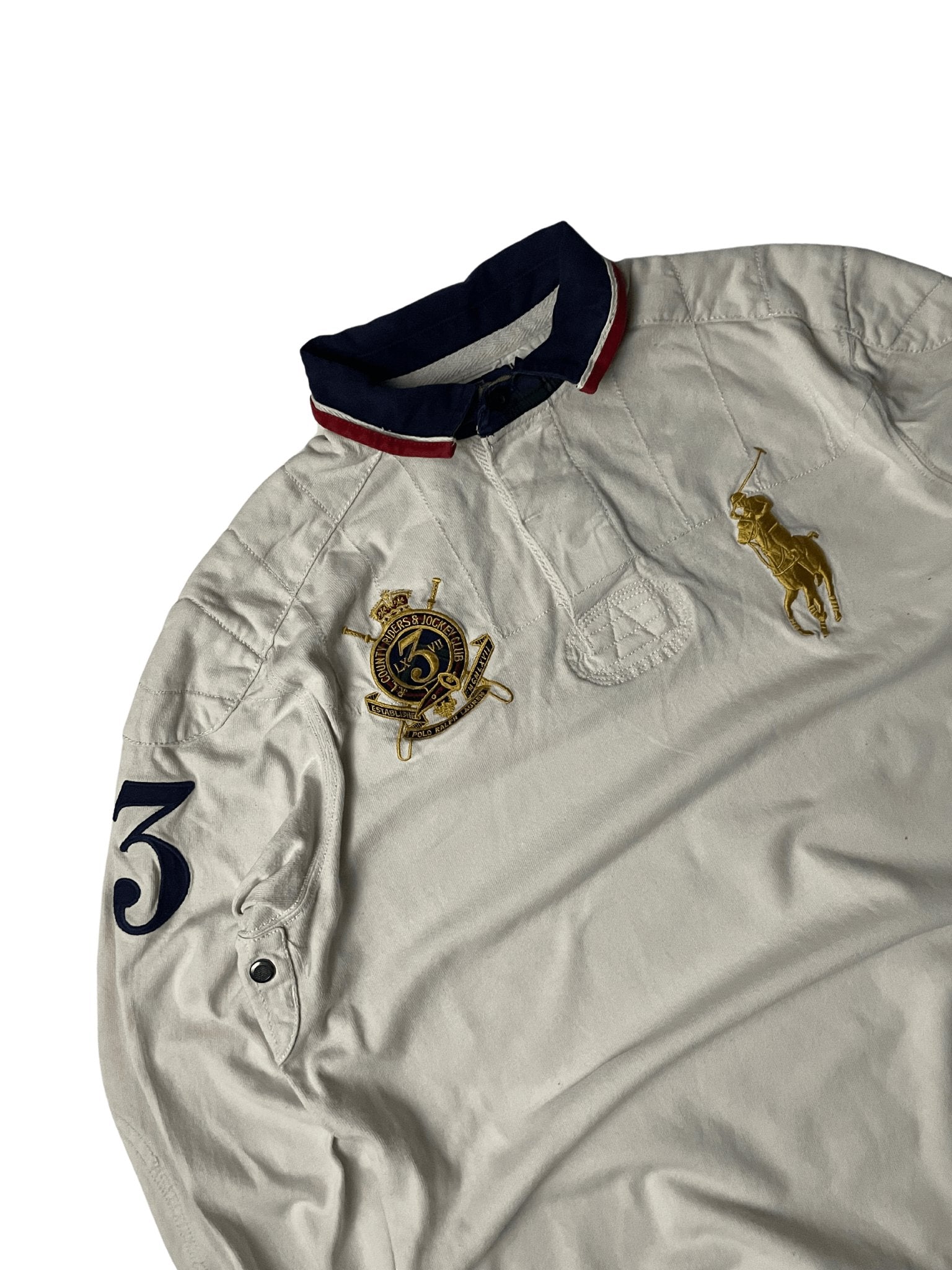 Ralph Lauren Langarm Poloshirt (L) - Classic Charms