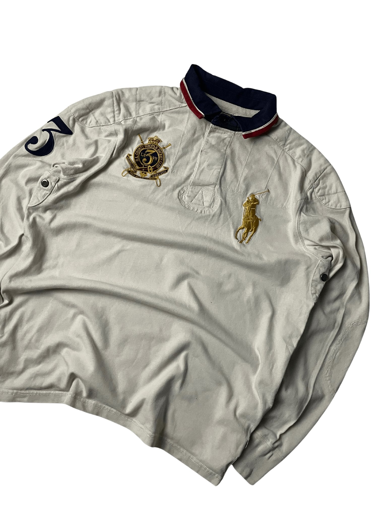Ralph Lauren Langarm Poloshirt (L) - Classic Charms